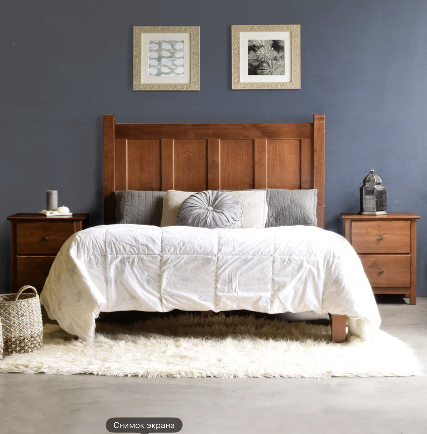 Shaker Panel Platform Bed